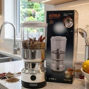 Nima 2 In 1 Blender & Grinder, Electric Grinder & Juicer,Nima 2-in-1 ইলেকট্রিক ব্লেন্ডার এবং গ্রাইন্ডার