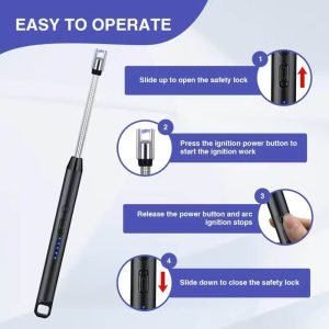রিচার্জেবল ইউএসবি ইলেকট্রিক লাইটার,Rechargeable USB Electronic Lighter